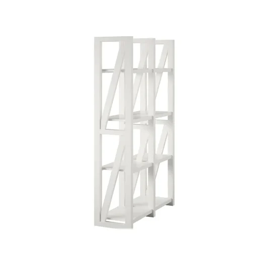 Ameriwood Bookcases<Crestwood 60"H 8-Shelf Bookcase, White (4465013COM)
