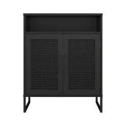 Ameriwood Storage Cabinets<Purdue 30" Storage Cabinet with 3 Shelves, Black Oak (3558335COM)