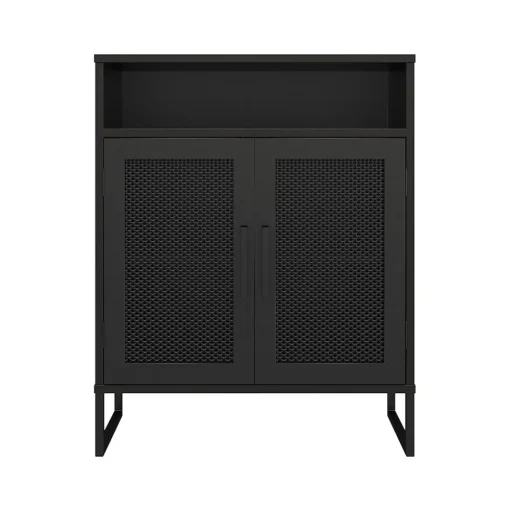 Ameriwood Storage Cabinets<Purdue 30" Storage Cabinet with 3 Shelves, Black Oak (3558335COM)