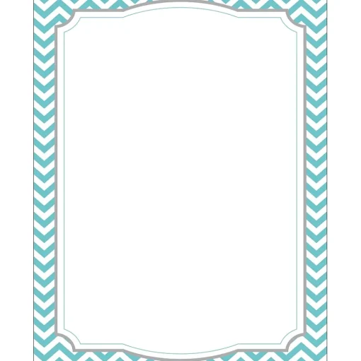 Barker Creek Classroom Paper<Customer Favorites 8 1/2" x 11" Computer Paper Set (four designs), 200 Sheets/Set (3555)