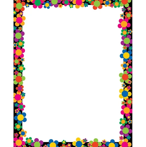 Barker Creek Classroom Paper<Customer Favorites 8 1/2" x 11" Computer Paper Set (four designs), 200 Sheets/Set (3555)
