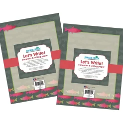 Barker Creek Classroom Paper<Sea & Sky Salmon Computer Paper, 8 ½” x 11", 100 Sheets/Set (BC3886)