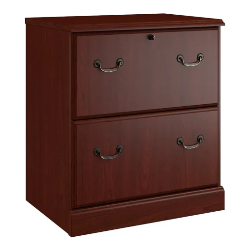 Bush Business Furniture File Cabinets<Arlington 2-Drawer Lateral File Cabinet, Harvest Cherry (WC65554-03)