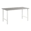 Bush Business Furniture Office Desks<Hustle 60"W Computer Desk with Metal Legs, Platinum Gray (HUD160PG)