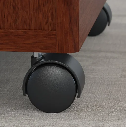Bush Business Furniture L-Desks<Westfield 72W L Shaped Desk with 48W Return and Mobile File Cabinet, (SRC001MASU)