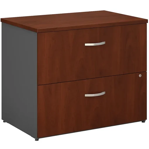 Bush Business Furniture File Cabinets<Westfield 36W 2 Drawer Lateral File Cabinet, /Graphite Gray (WC24454C)