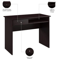 Bush Furniture Office Desks<Cabot 40"W Writing Desk, (WC31840)