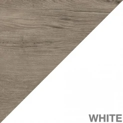 Bush Furniture Storage Cabinets<Mayfield 30" Storage Cabinet with 2 Shelves, Pure White/Shiplap Gray (MAS131GW2-03)