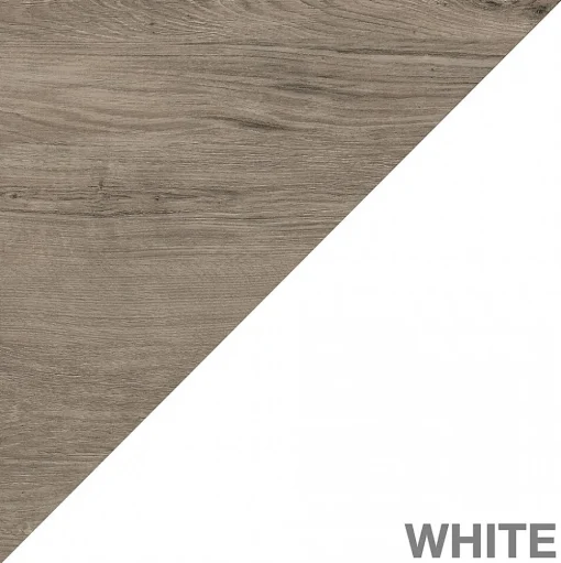 Bush Furniture Storage Cabinets<Mayfield 30" Storage Cabinet with 2 Shelves, Pure White/Shiplap Gray (MAS131GW2-03)