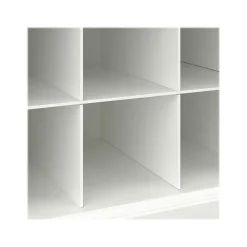 Bush Furniture Storage Cabinets<Woodland 40W Hall Tree and Shoe Storage Bench with Shelves, White Ash (WDL002WAS)