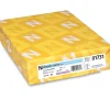 Neenah Paper Resume Paper<CLASSIC CREST® Paper, 8 1/2" x 11", 70 lb., Smooth Finish, Avalanche White, 500/Ream