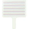 C-Line Dry Erase<Two-Sided Dry Erase Answer Paddle, Lined/Plain, 10" x 8", Pack of 12 (CLI4067012)