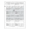 ComplyRight Tax Forms<2024 W-2 Tax Form, 1-Part, 4-Up, Copy B, C, 2, or Extra, 500/Pack (PS1287)