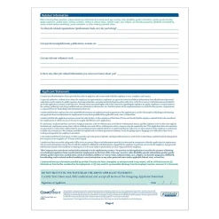 ComplyRight Hr Forms<™ Nebraska Job Application, Pack of 50 (A2179NE)