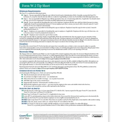 ComplyRight Tax Forms<TaxRight 2024 W-2 Tax Form Tax Forms, Envelopes, TipSheet & Software, 4-Part, 10/Pack (SC5645ES10)