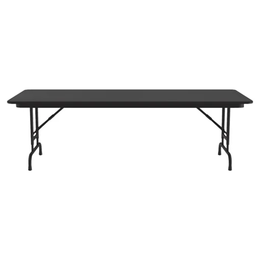 Correll Folding Tables<Folding Table, 96" x 30", Black (CFA3096TF-07)