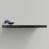 Eden Grove Shelving<Square Edge Single Wall Shelf, 36"W, Black ( 0191402)
