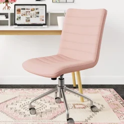 Elle Decor Office Chairs<Adelaide Fabric Task Chair, Pink (48214A)
