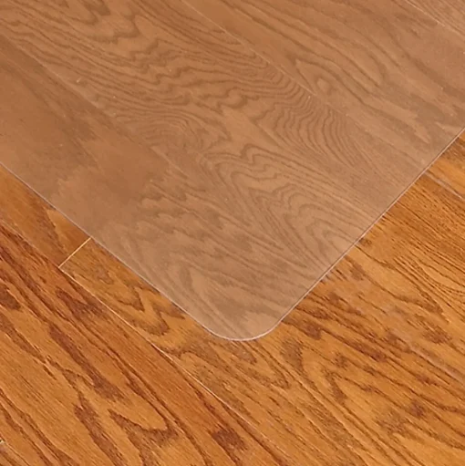 ES Robbins Chair Mats<EverLife Hard Floor Chair Mat with Lip, 45" x 53'', Clear (132123)