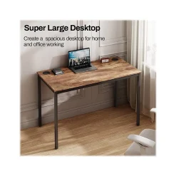 Eureka Office Desks<Ergonomic 47"W Writing Desk, Vintage (CD011)