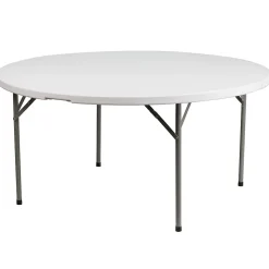 Flash Furniture Folding Tables<Elon Folding Table, 60.75" x 60.75", Granite White (DADYCZ1GW)