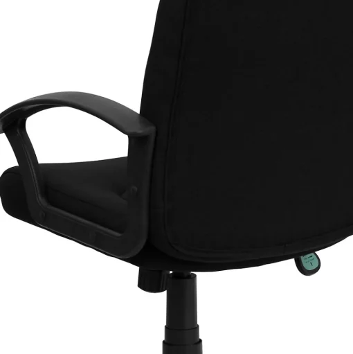 Flash Furniture Office Chairs<Garver Fabric Swivel Mid-Back Executive Office Chair, Black (GOST6BKFAB)