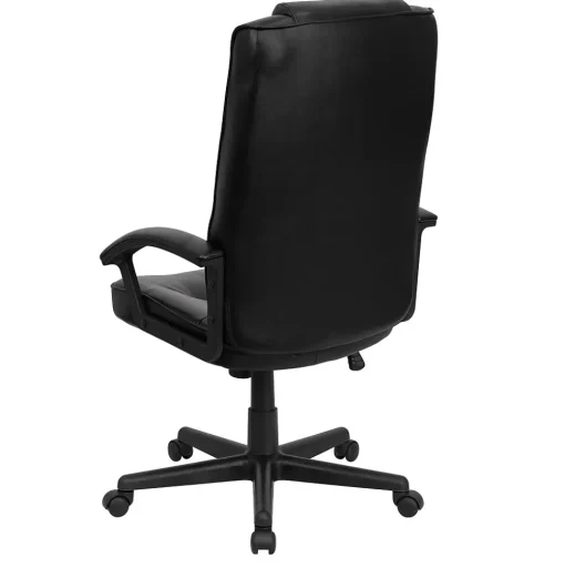 Flash Furniture Office Chairs<Nora LeatherSoft Swivel High Back Executive Office Chair, Black (GO7102)