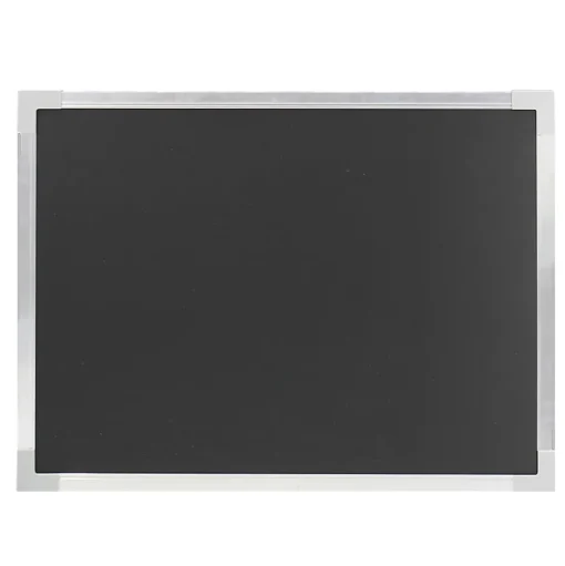 Flipside Dry Erase<Dry-Erase Blackboard, Aluminum Frame, 24" x 36" (17931)