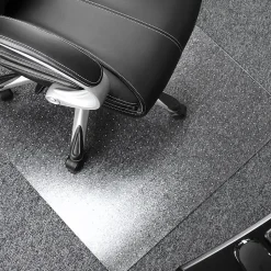 Floortex Chair Mats<Valuemat Plus Chair Mat, 48" x 53", Designed for Low-Pile Carpet, Clear Polycarbonate (FR1113020ER)