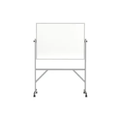 Ghent Dry Erase<Melamine Dry-Erase Whiteboard, Aluminum Frame, 4' x 3' (ARMM34)