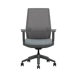 HON Office Chairs<Cipher Mesh/Fabric Swivel Task Chair, Basalt/Charcoal (HCFRT.STC.H.S.IC.APX25.TC00.AL.ST.SB.S)