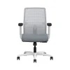 HON Office Chairs<Ignition 2.0 Fabric/Mesh Swivel Task Chair, Basalt/Designer White (HITLMKD.Y1.A.H.IF.APX25.DW.SB.DWX)