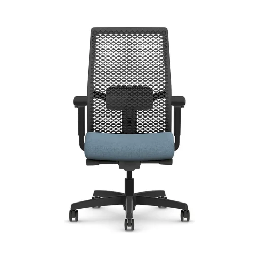HON Office Chairs<Ignition 2.0 ReActiv Fabric Swivel Task Chair, Carolina/Black (HIWMRAKD.Y2.A.H.0S.HAML21.BL.SB.T)