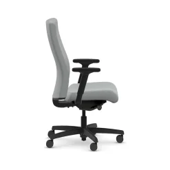 HON Ergonomic Chairs<Ignition 2.0 Vinyl Swivel Task Chair, Flint/Black (HIWMUKD.Y2.A.H.SX39.NL.SB.T)