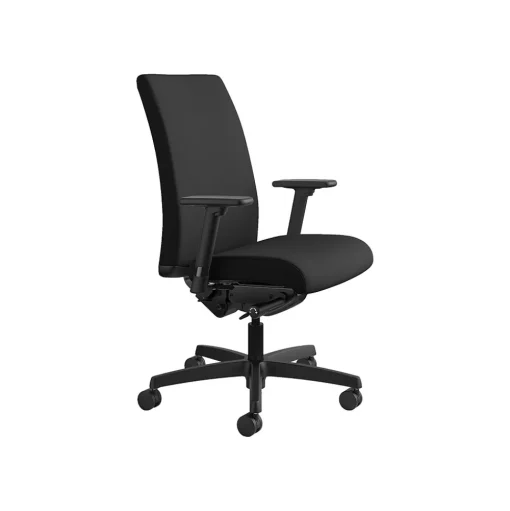 HON Office Chairs<Ignition Fabric Task Chair, Black (IW104CU10)