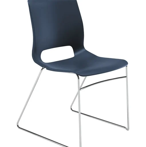 HON Folding & Stacking<Motivate High-Density Stacking Chair, Regatta, 4/Carton (MS101RE)