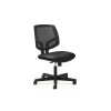 HON Office Chairs<Volt Mesh Back Leather Task Chair, Black (5713SB11T)