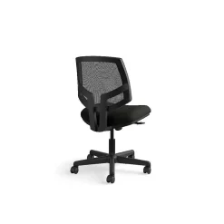 HON Office Chairs<Volt Mesh Back Leather Task Chair, Black (5713SB11T)