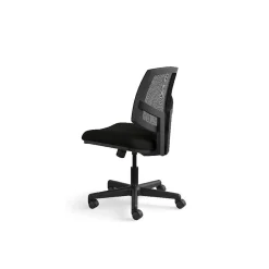 HON Office Chairs<Volt Mesh Back Leather Task Chair, Black (5713SB11T)