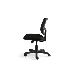 HON Office Chairs<Volt Mesh Back Leather Task Chair, Black (5713SB11T)