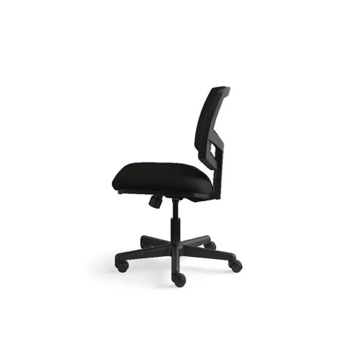 HON Office Chairs<Volt Mesh Back Leather Task Chair, Black (5713SB11T)