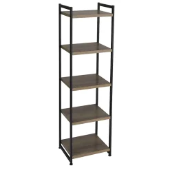 Household Essentials Shelving<Ashwood 5-Shelf Storage Tower (8075-1)