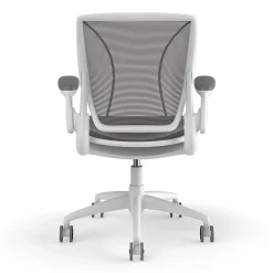 Humanscale Office Chairs<Diffrient World Ergonomic Mesh Swivel Task Chair, White/Black (W11BN10N10SHNSC)