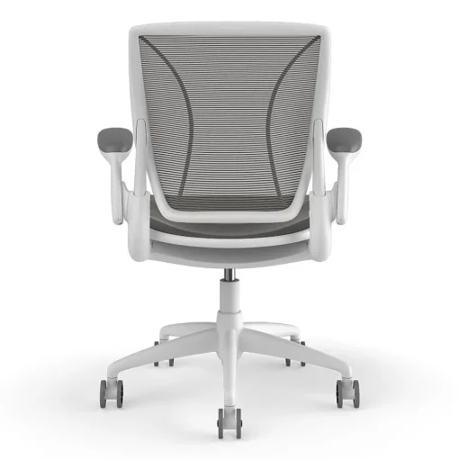 Humanscale Office Chairs<Diffrient World Ergonomic Mesh Swivel Task Chair, White/Black (W11BN10N10SHNSC)