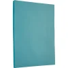 JAM Paper Card Stock<8.5" x 11" Colored Cardstock, 65lb, Blue, 100/pack (101899G)