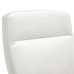 La-Z-Boy Office Chairs<Baylor Ergonomic Faux Leather Swivel Executive Chair, White (CHR10085A)