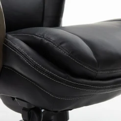 La-Z-Boy Office Chairs<Harnett Ergonomic Faux Leather Swivel Executive Chair, Black (46253A)