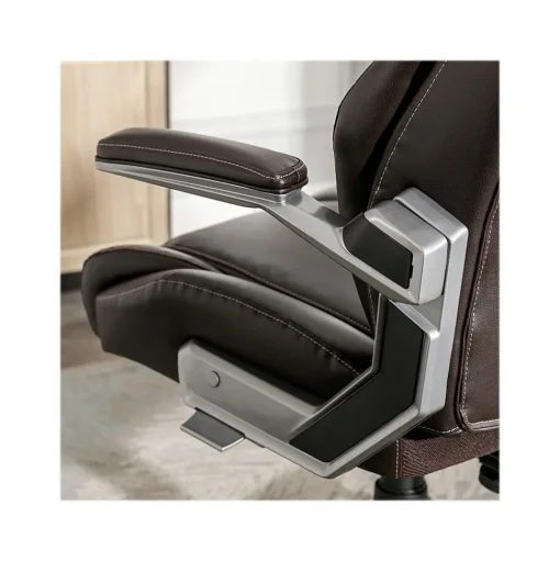 La-Z-Boy Ergonomic Chairs<Meyer Ergonomic Bonded Leather Swivel Executive Chair, (60082-BRN)