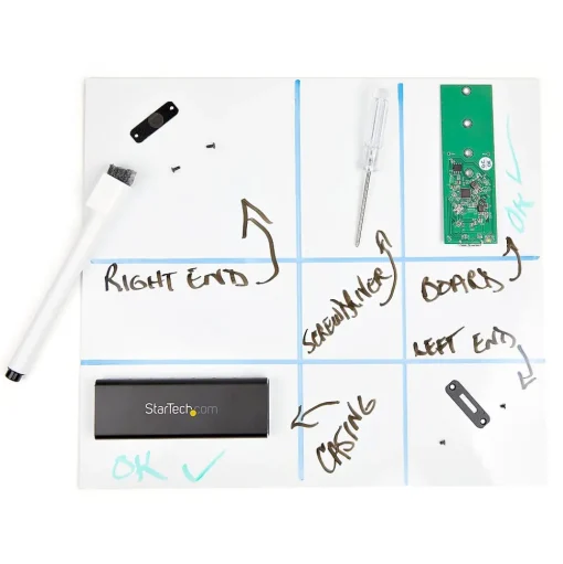 StarTech Dry Erase<Magnetic Project Mat - 9.5” x 10.5” (24 cm x 27 cm)
