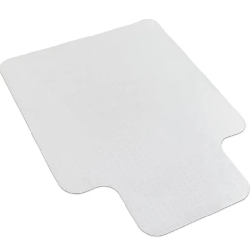 Mount-It! Chair Mats<Carpet Chair Mat with Lip, 35.5" x 47", Clear Vinyl (MI-7817)